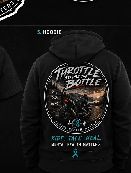 Throttle Before the Bottle Hoodie